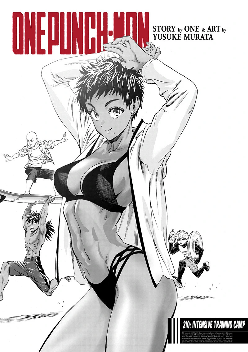One Punch Man Manga Chapter 210 page 1 - Intensive Training Camp