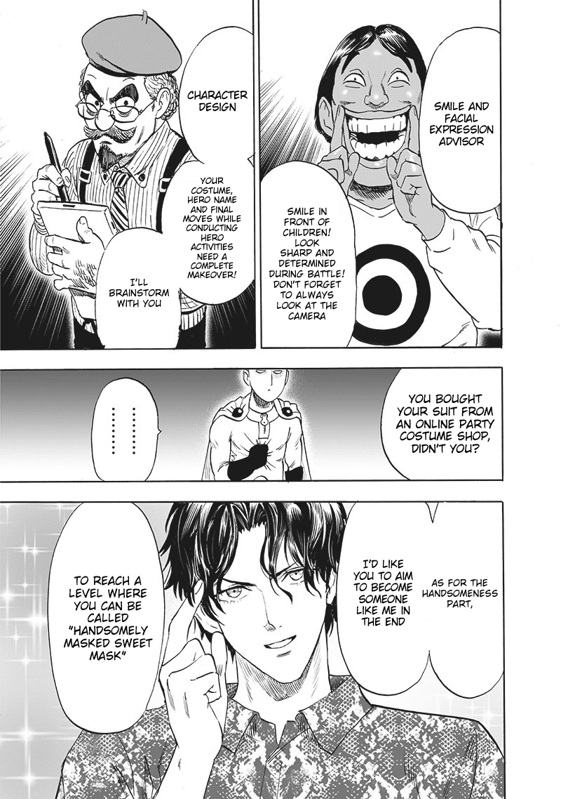 One Punch Man Manga Chapter 211 page 6 - Handsomely Masked Sweet Mask