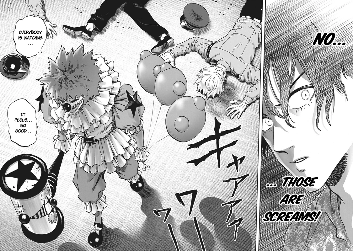One Punch Man Manga Chapter 212 page 13 - We're All Human After All