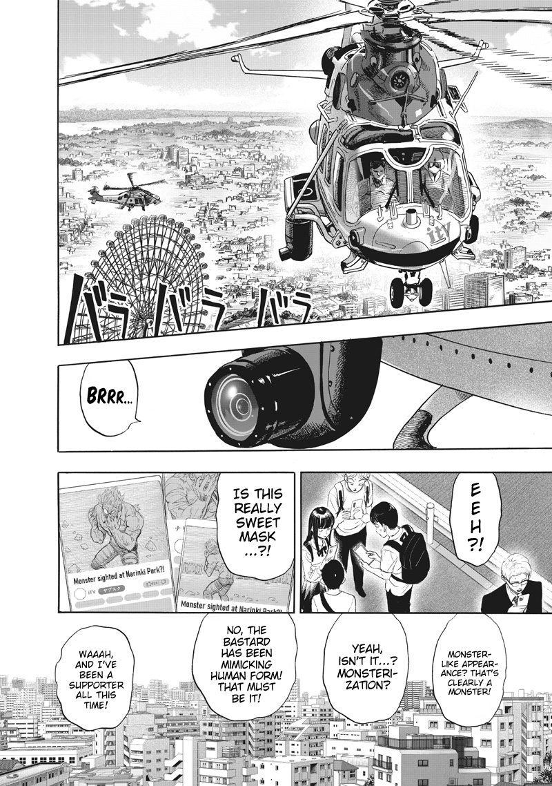 One Punch Man Manga Chapter 217 page 3 - A Stone