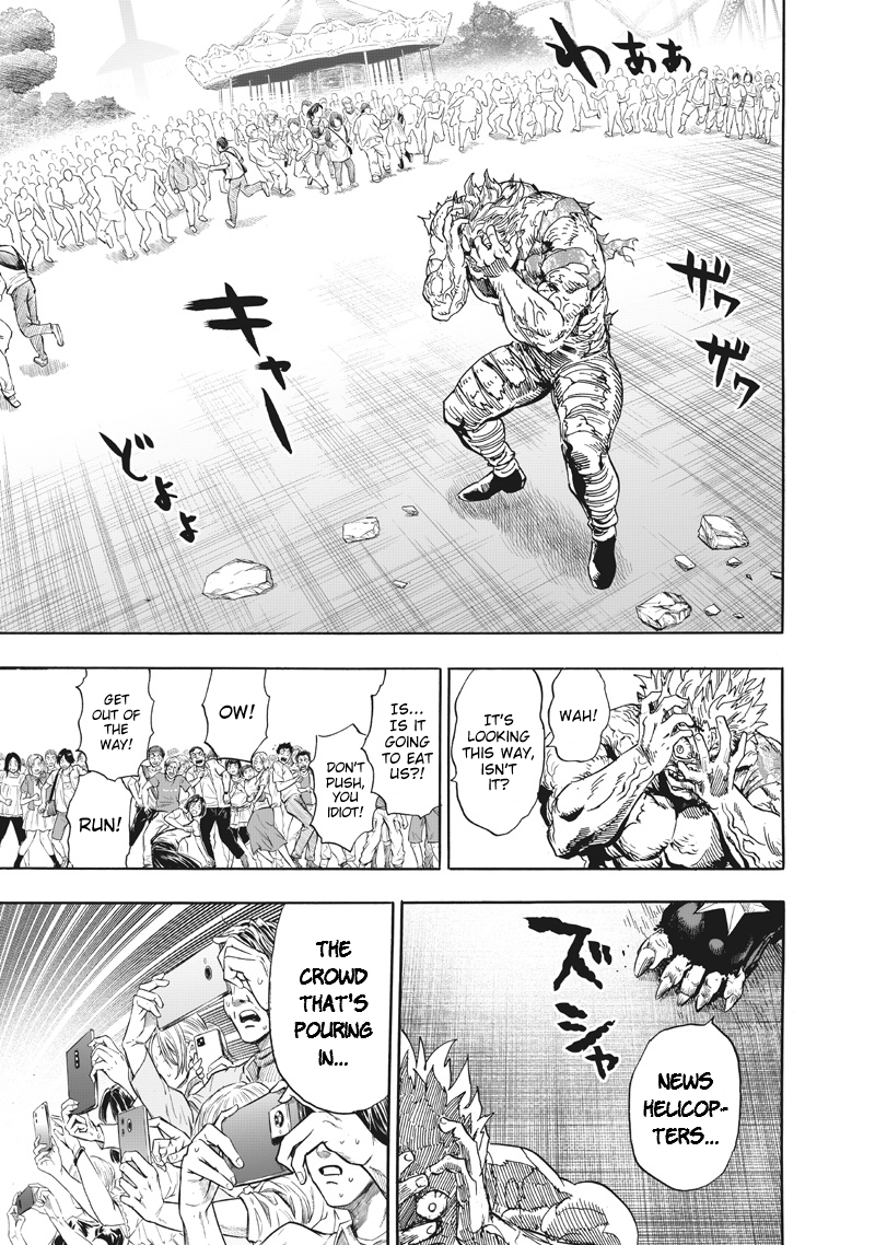 One Punch Man Manga Chapter 217 page 4 - A Stone
