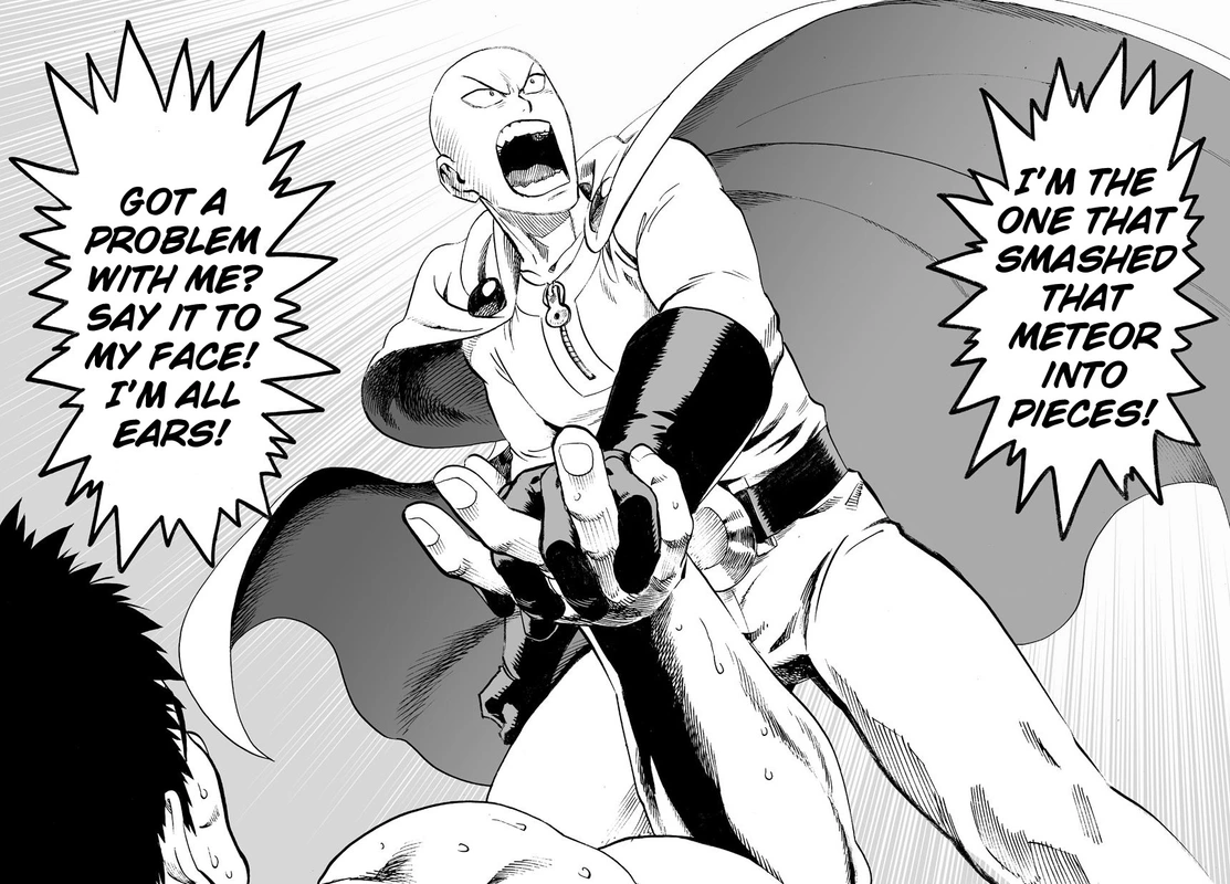 One Punch Man Manga Chapter 22 page 34 - Voices
