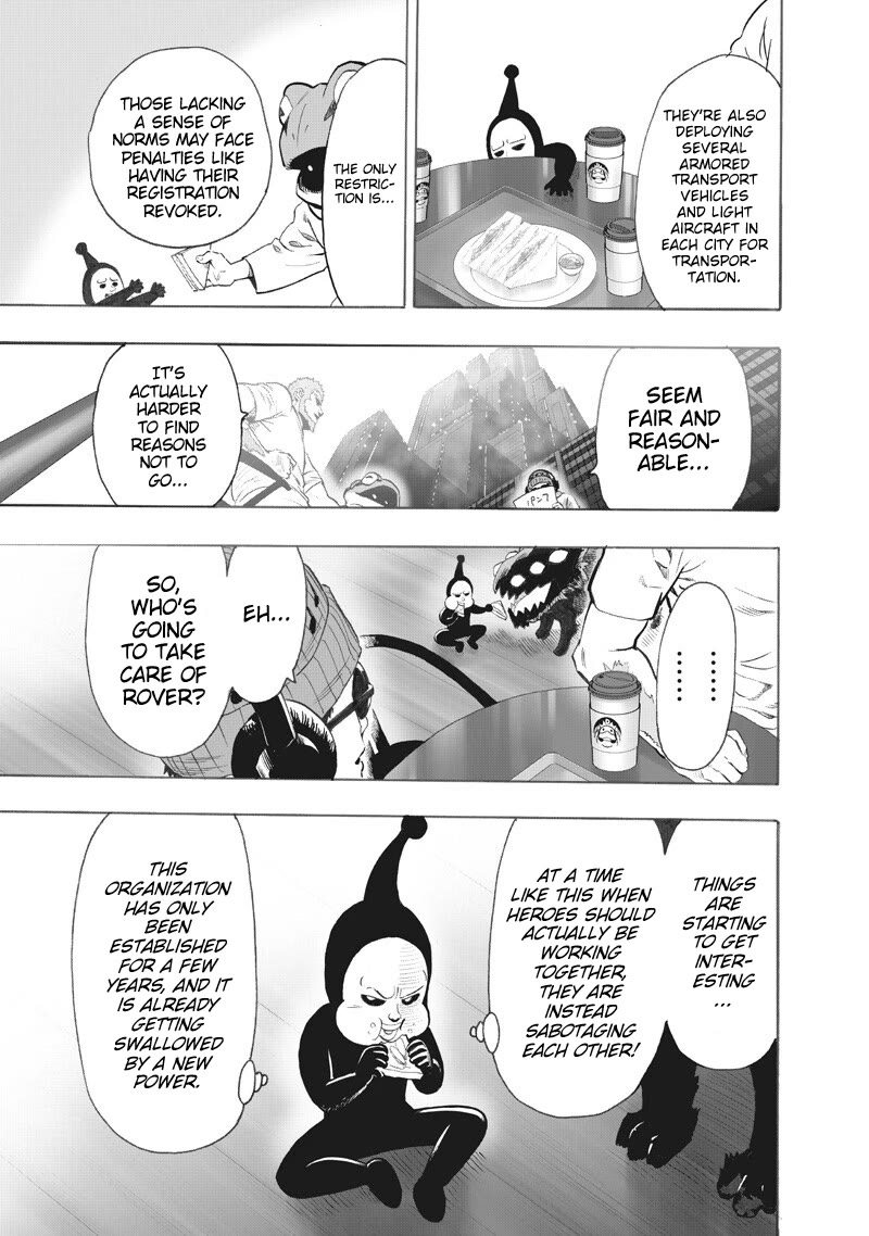 One Punch Man Manga Chapter 220 page 15 - Major Promotion