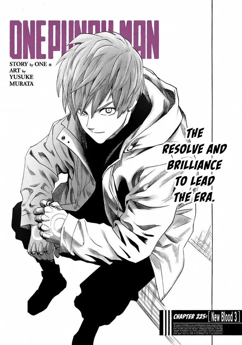 One Punch Man Manga Chapter 225 page 1 - New Blood 3