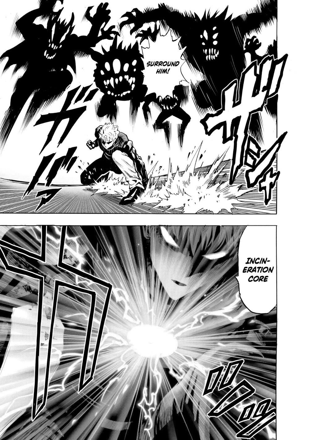 One Punch Man Manga Chapter 226 page 13 - Fierce Power