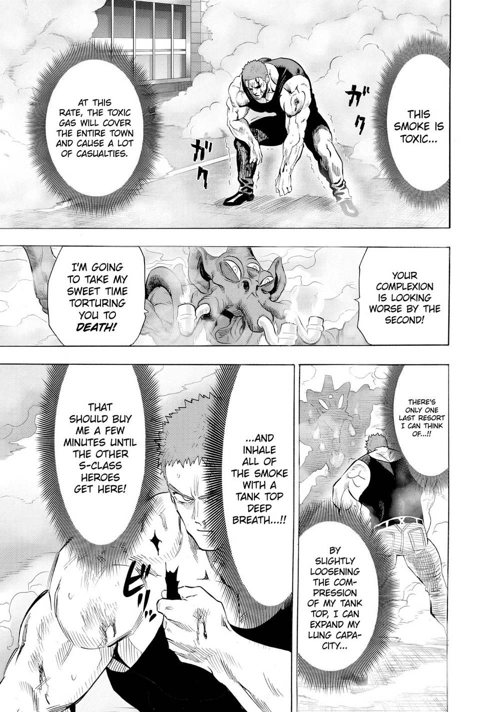 One Punch Man Manga Chapter 226 page 9 - Fierce Power