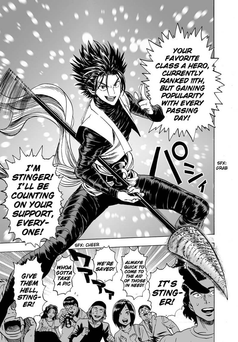One Punch Man Manga Chapter 23 page 11 - Threat from the Sea