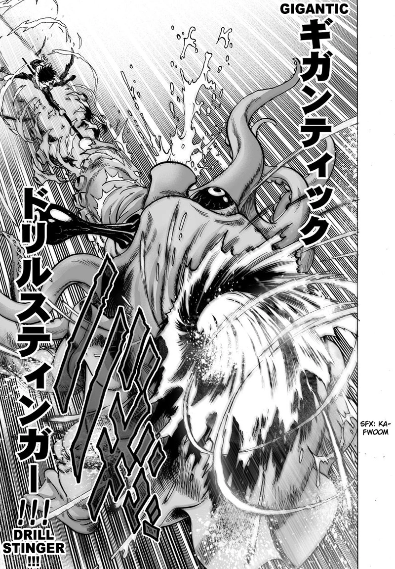 One Punch Man Manga Chapter 23 page 21 - Threat from the Sea