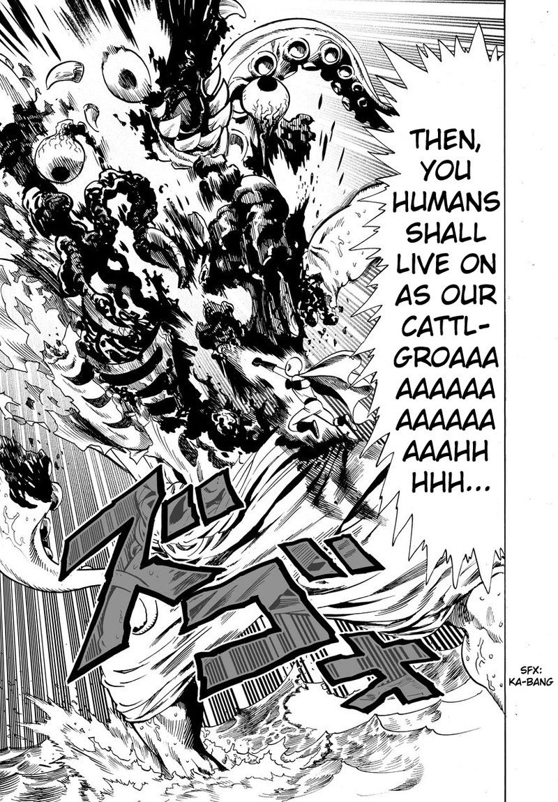One Punch Man Manga Chapter 23 page 3 - Threat from the Sea