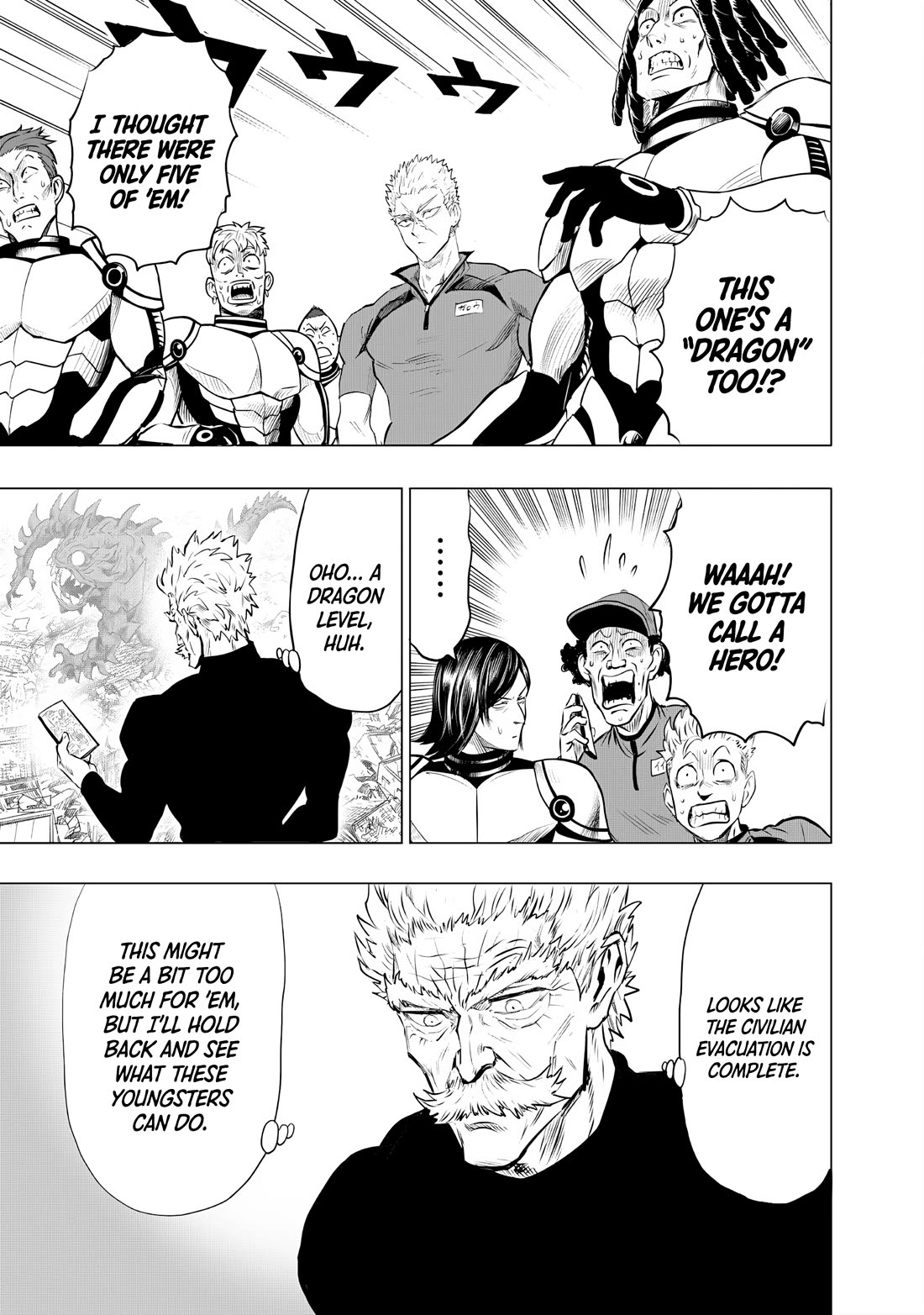 One Punch Man Manga Chapter 235 page 3 - Part-Time Bro
