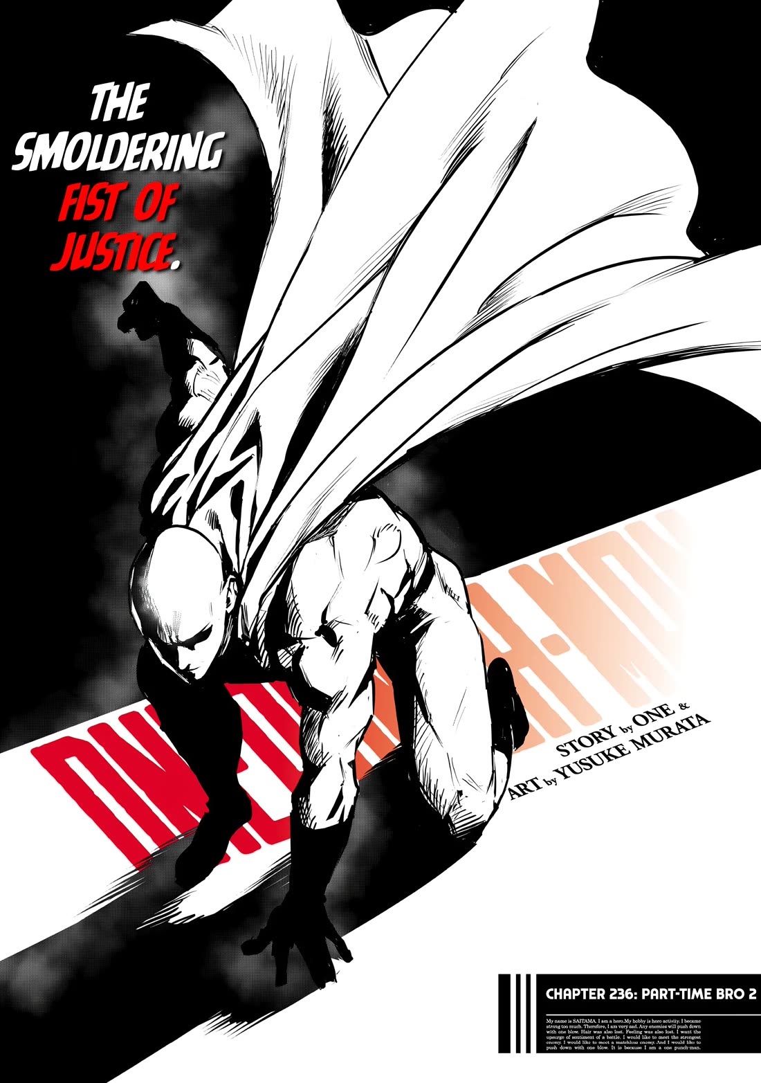 One Punch Man Manga Chapter 236 page 1 - Part-Time Bro 2