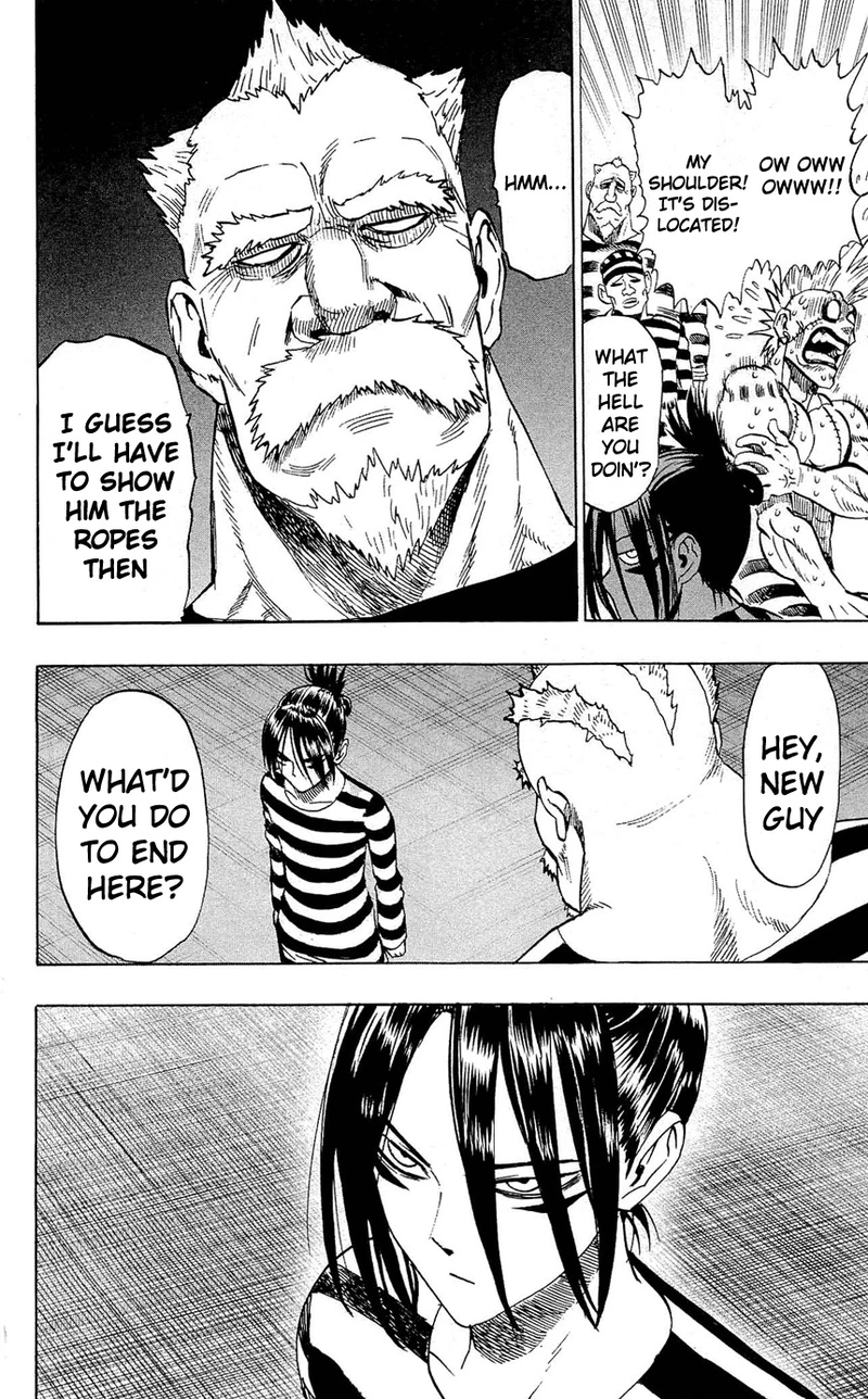 One Punch Man Manga Chapter 24.5 page 10 - Prison | Volume 4 Extras