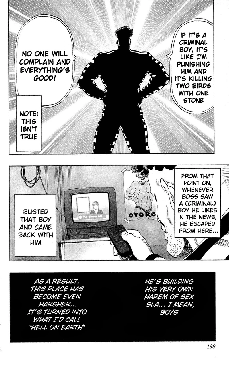 One Punch Man Manga Chapter 24.5 page 23 - Prison | Volume 4 Extras