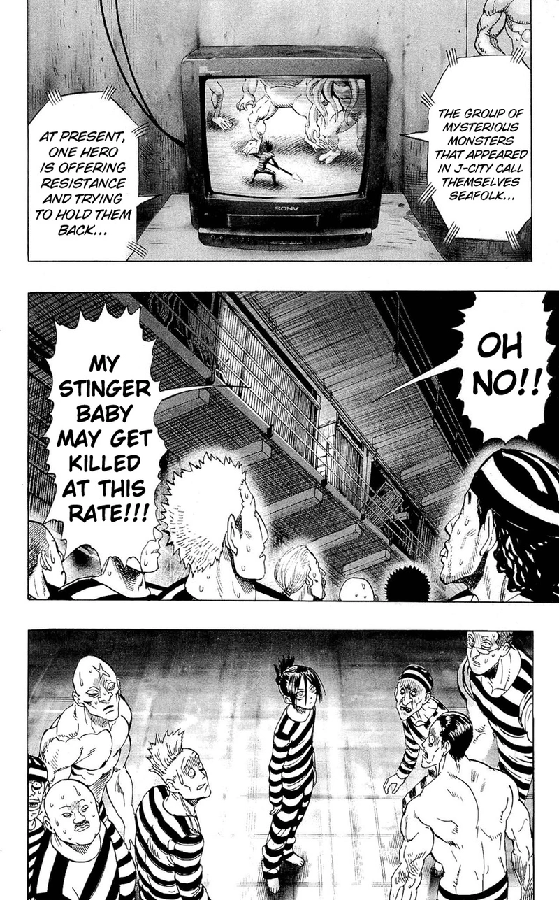 One Punch Man Manga Chapter 24.5 page 25 - Prison | Volume 4 Extras