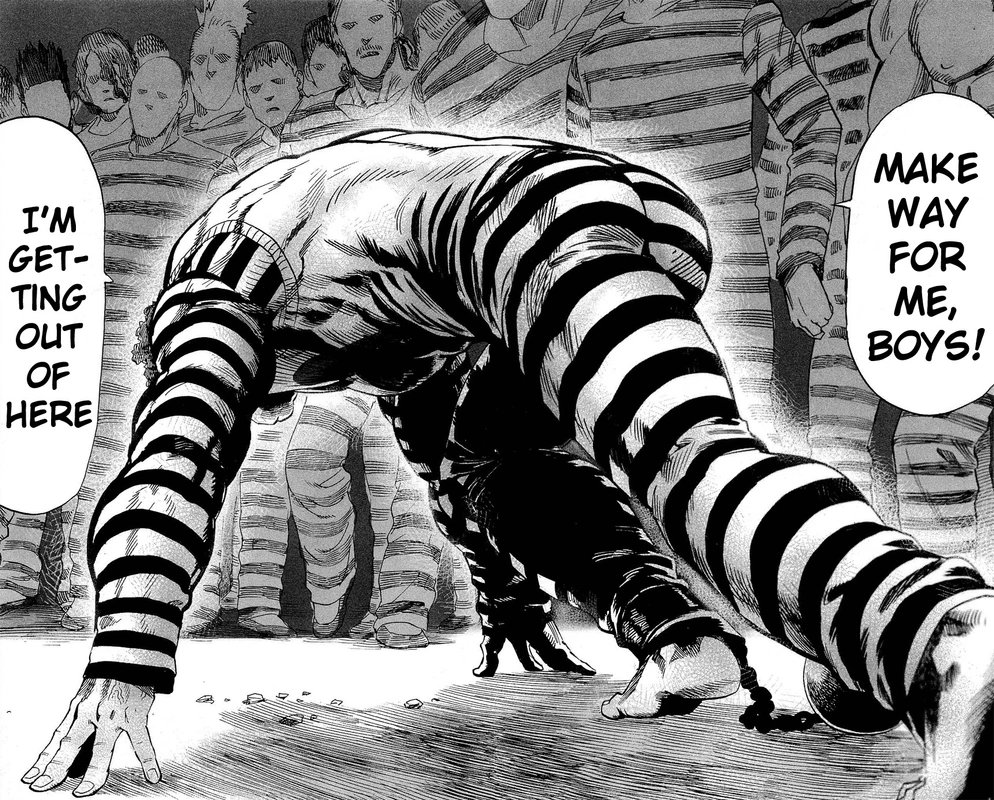 One Punch Man Manga Chapter 24.5 page 27 - Prison | Volume 4 Extras