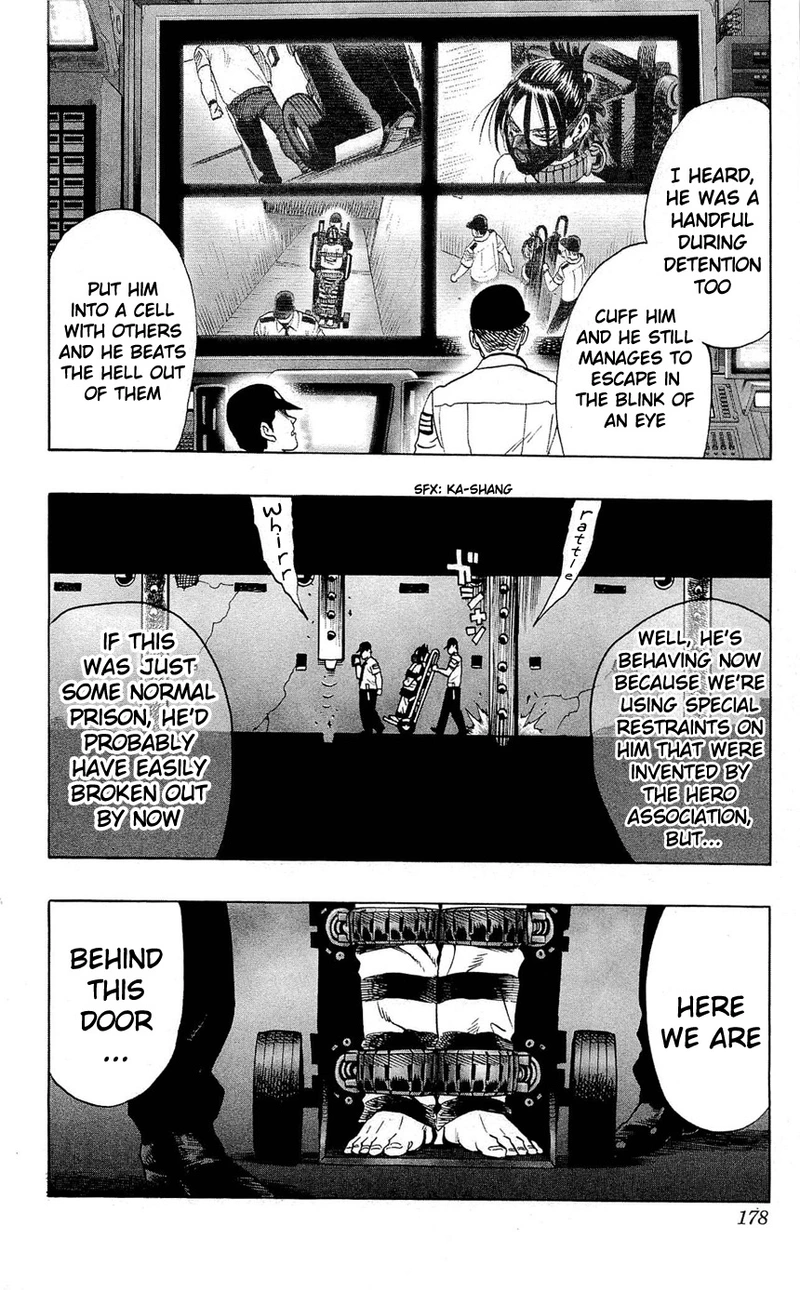 One Punch Man Manga Chapter 24.5 page 4 - Prison | Volume 4 Extras