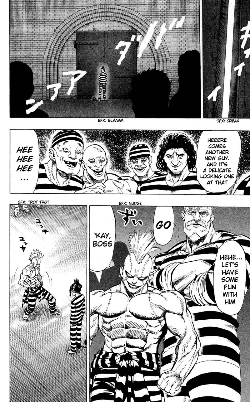 One Punch Man Manga Chapter 24.5 page 8 - Prison | Volume 4 Extras