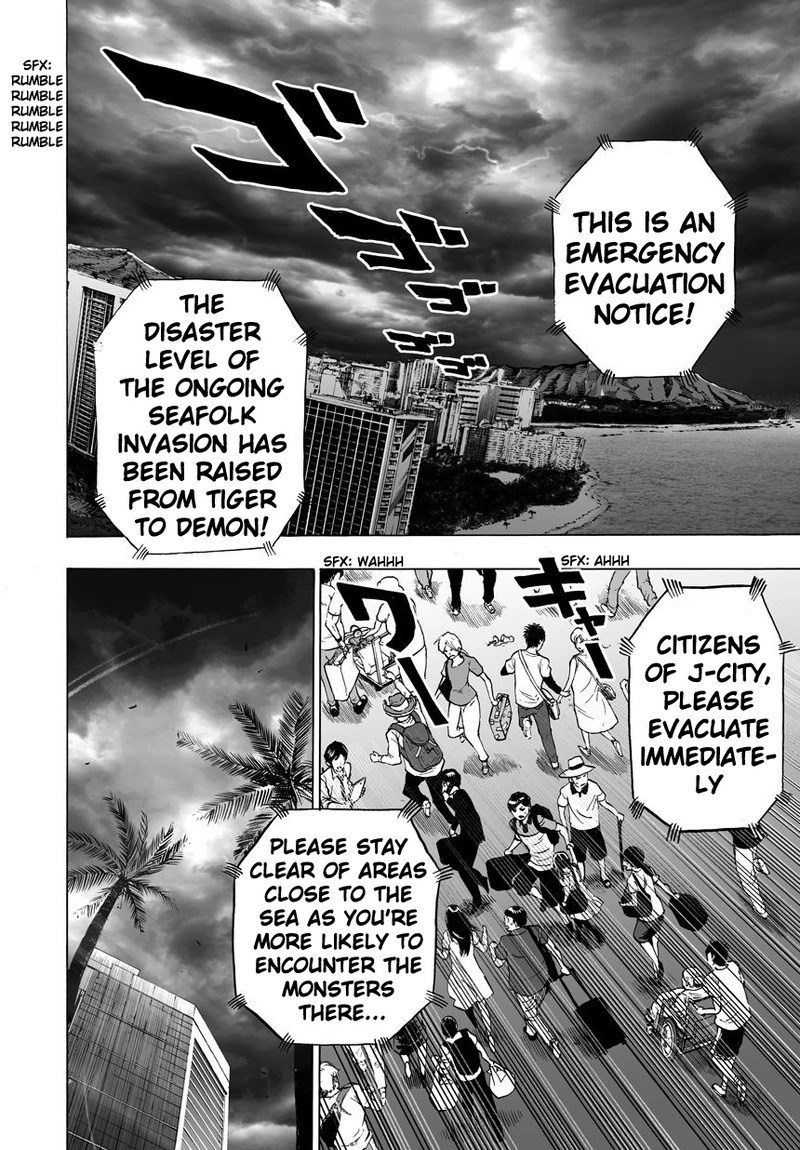 One Punch Man Manga Chapter 24 page 2 - Deep Sea King
