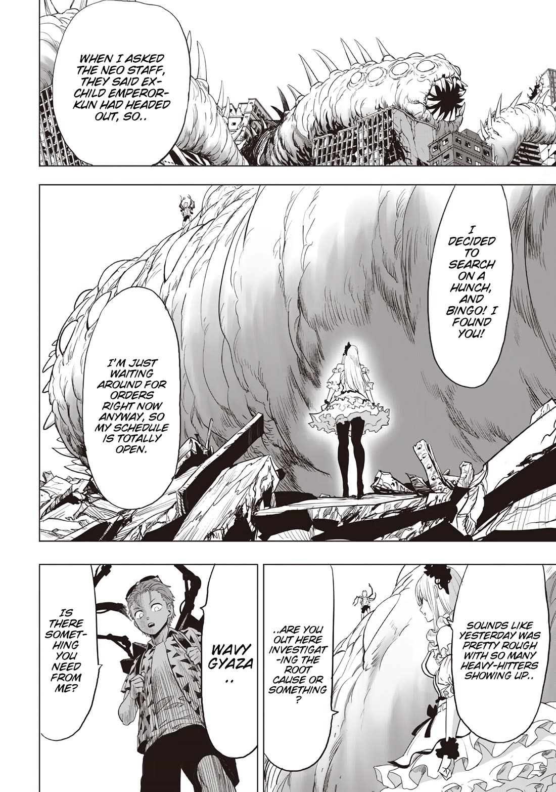 One Punch Man Manga Chapter 241 page 2 - It'll Work Out