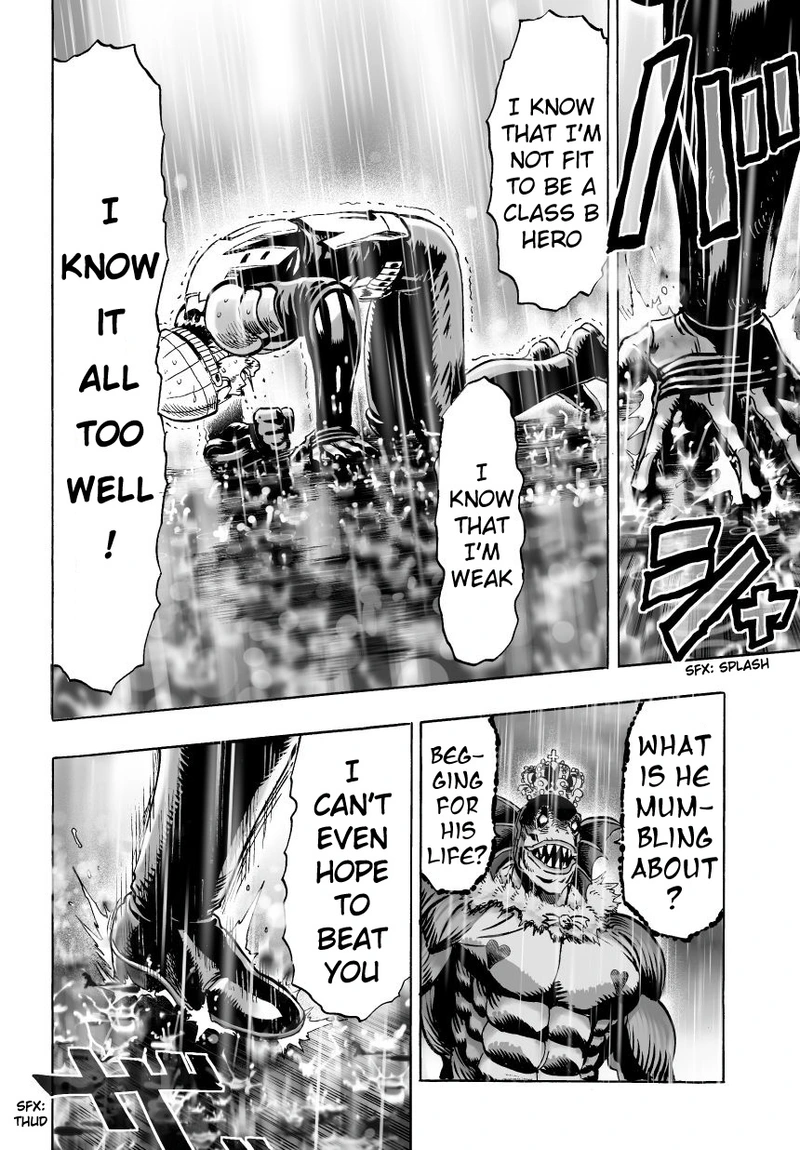One Punch Man Manga Chapter 27 page 17 - Beat-Up But Shining