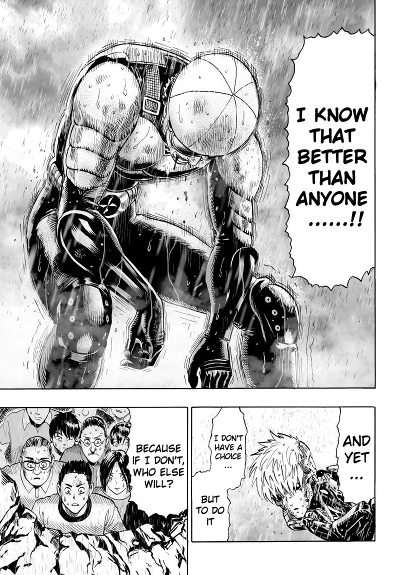 One Punch Man Manga Chapter 27 page 18 - Beat-Up But Shining