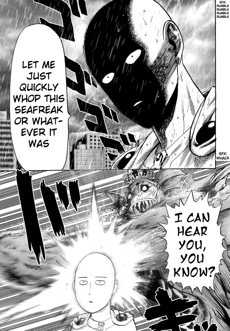 One Punch Man Manga Chapter 27 page 25 - Beat-Up But Shining