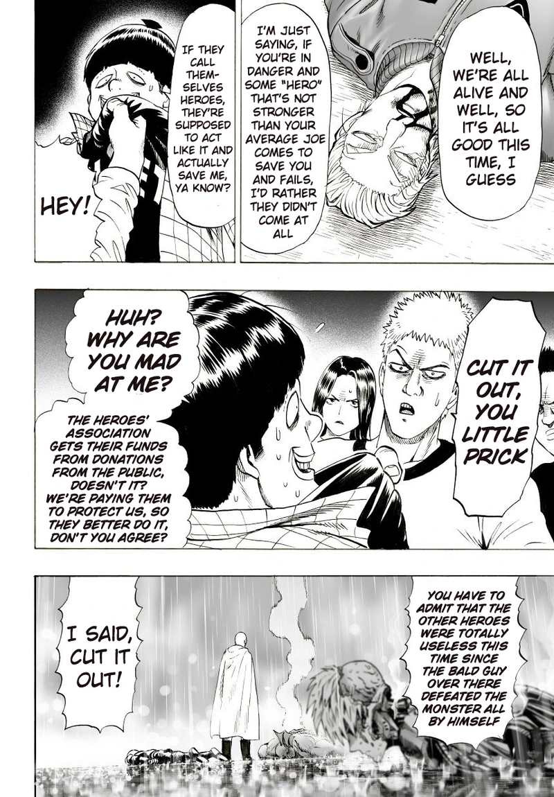 One Punch Man Manga Chapter 28 page 11 - Since It's Raining