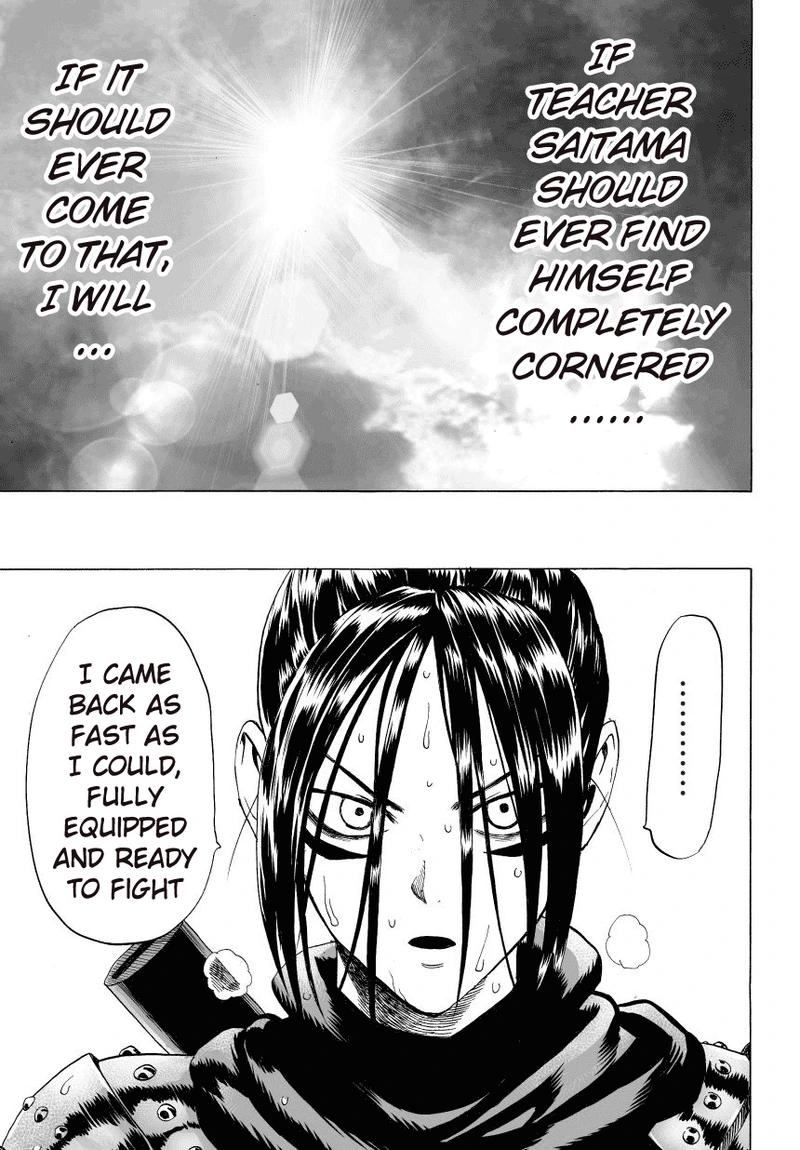 One Punch Man Manga Chapter 28 page 18 - Since It's Raining
