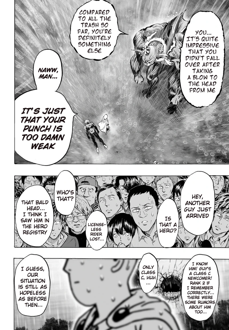 One Punch Man Manga Chapter 28 page 2 - Since It's Raining
