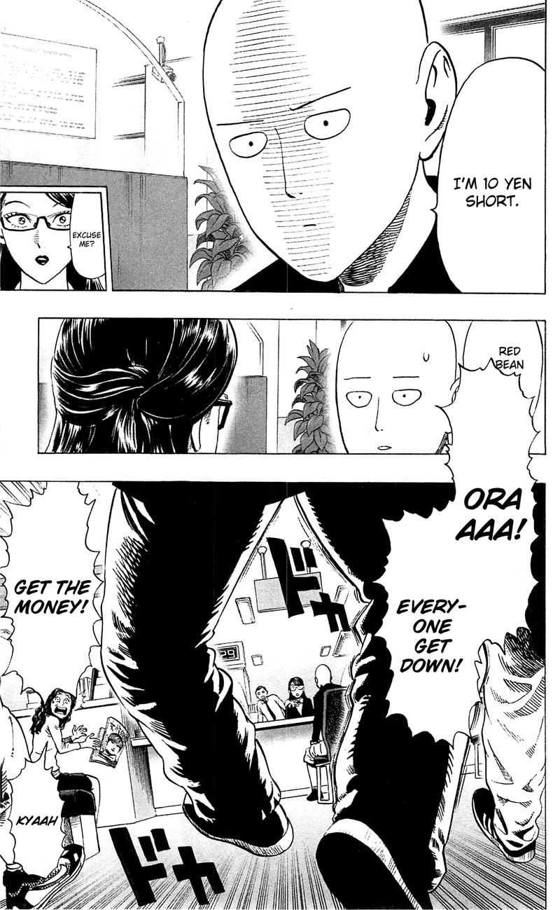 One Punch Man Manga Chapter 29.5 page 11 - What Can't Be Bought | Volume 5 Extras