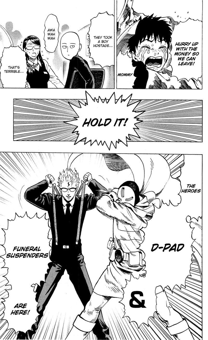 One Punch Man Manga Chapter 29.5 page 13 - What Can't Be Bought | Volume 5 Extras