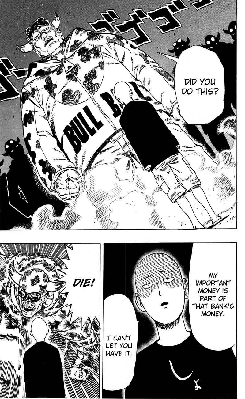 One Punch Man Manga Chapter 29.5 page 23 - What Can't Be Bought | Volume 5 Extras