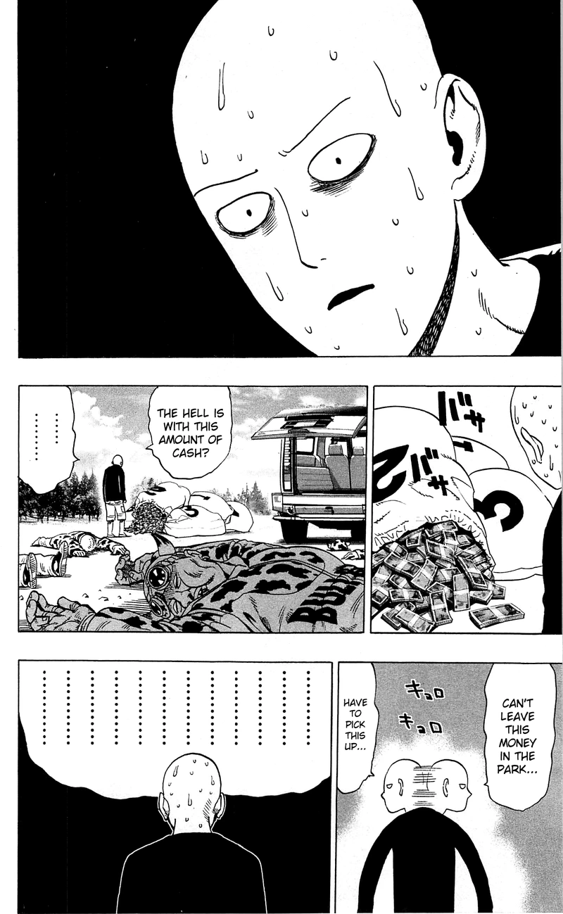 One Punch Man Manga Chapter 29.5 page 24 - What Can't Be Bought | Volume 5 Extras