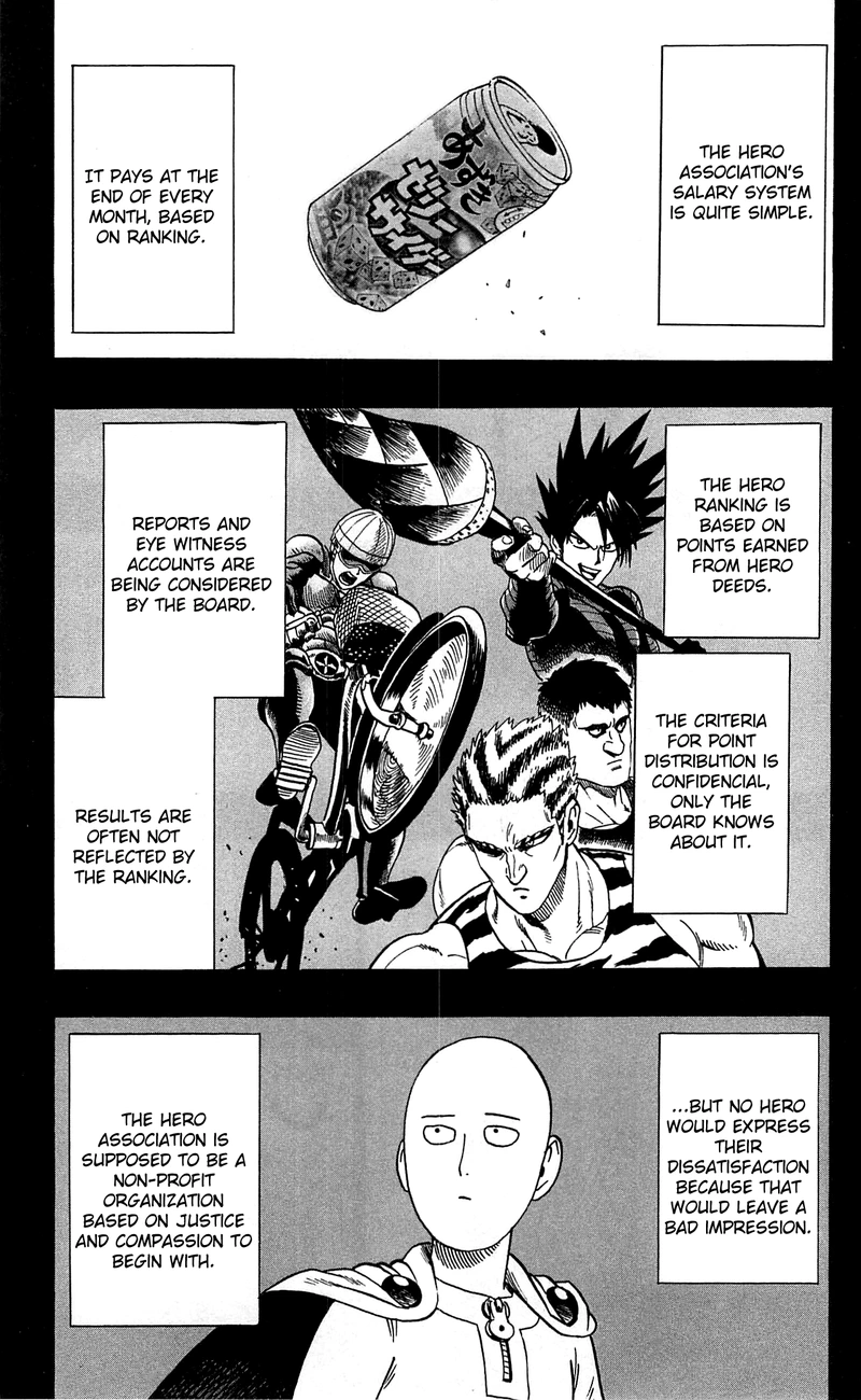 One Punch Man Manga Chapter 29.5 page 9 - What Can't Be Bought | Volume 5 Extras