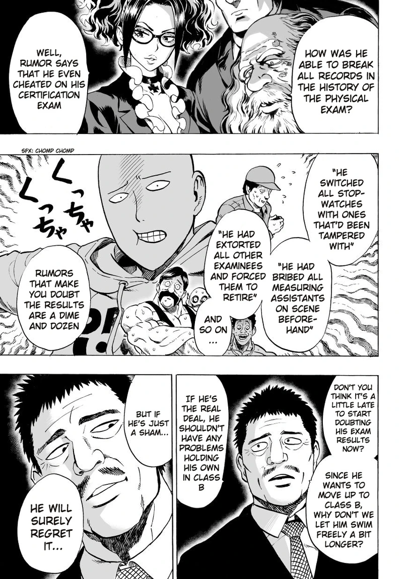 One Punch Man Manga Chapter 29 page 13 - B-Class