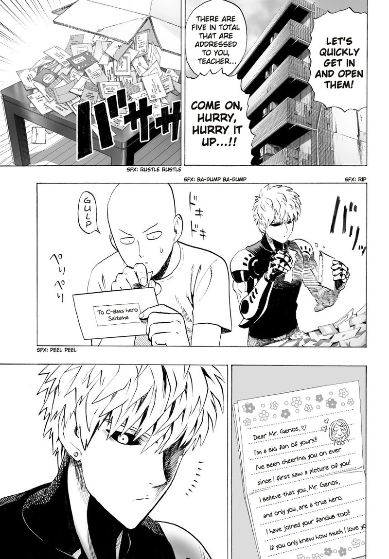 One Punch Man Manga Chapter 29 page 3 - B-Class