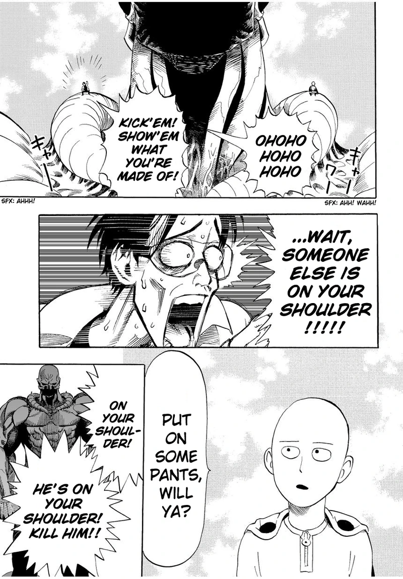 One Punch Man Manga Chapter 3 page 11 - A Dangerous Being