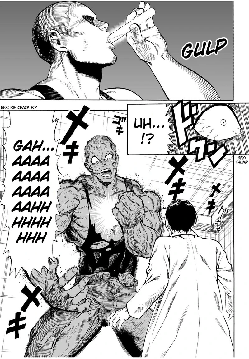 One Punch Man Manga Chapter 3 page 3 - A Dangerous Being
