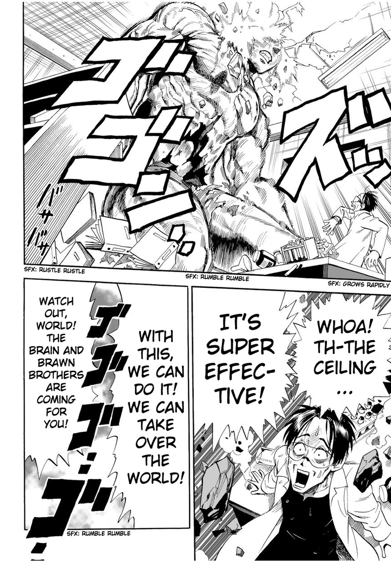 One Punch Man Manga Chapter 3 page 4 - A Dangerous Being