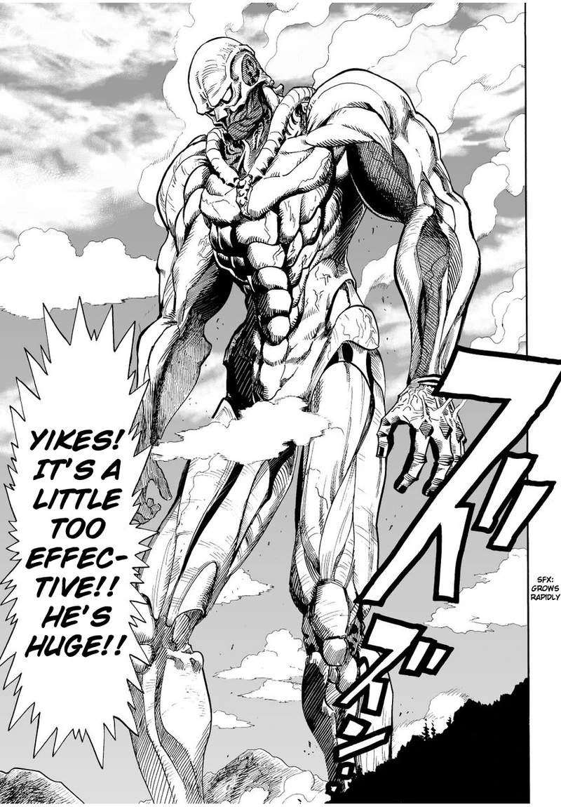 One Punch Man Manga Chapter 3 page 5 - A Dangerous Being