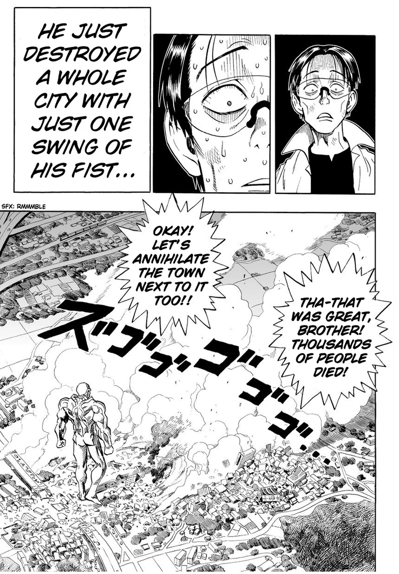 One Punch Man Manga Chapter 3 page 9 - A Dangerous Being