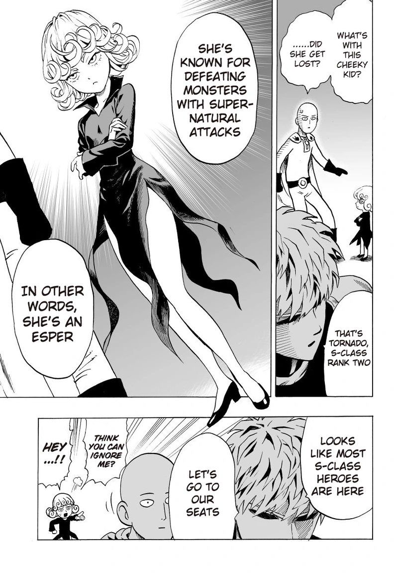 One Punch Man Manga Chapter 30 page 13 - S-Class