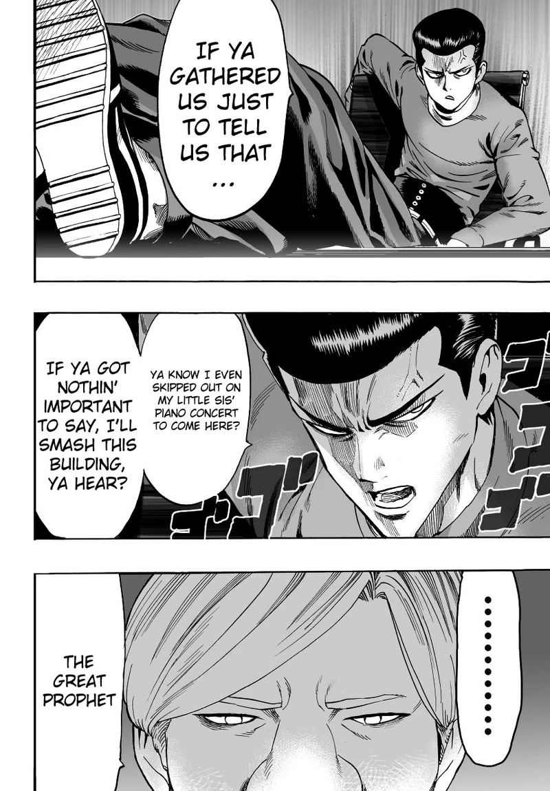 One Punch Man Manga Chapter 31 page 5 - Great Prophecy