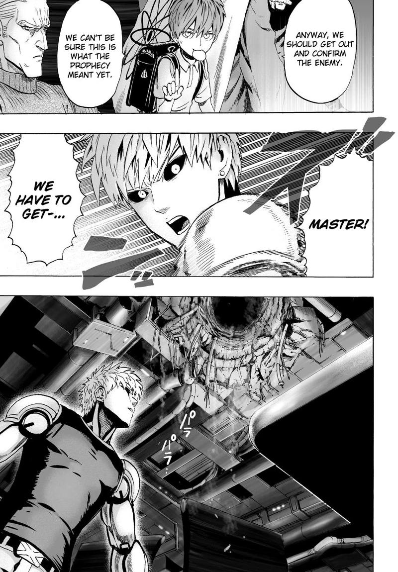 One Punch Man Manga Chapter 32 page 15 - From Space...