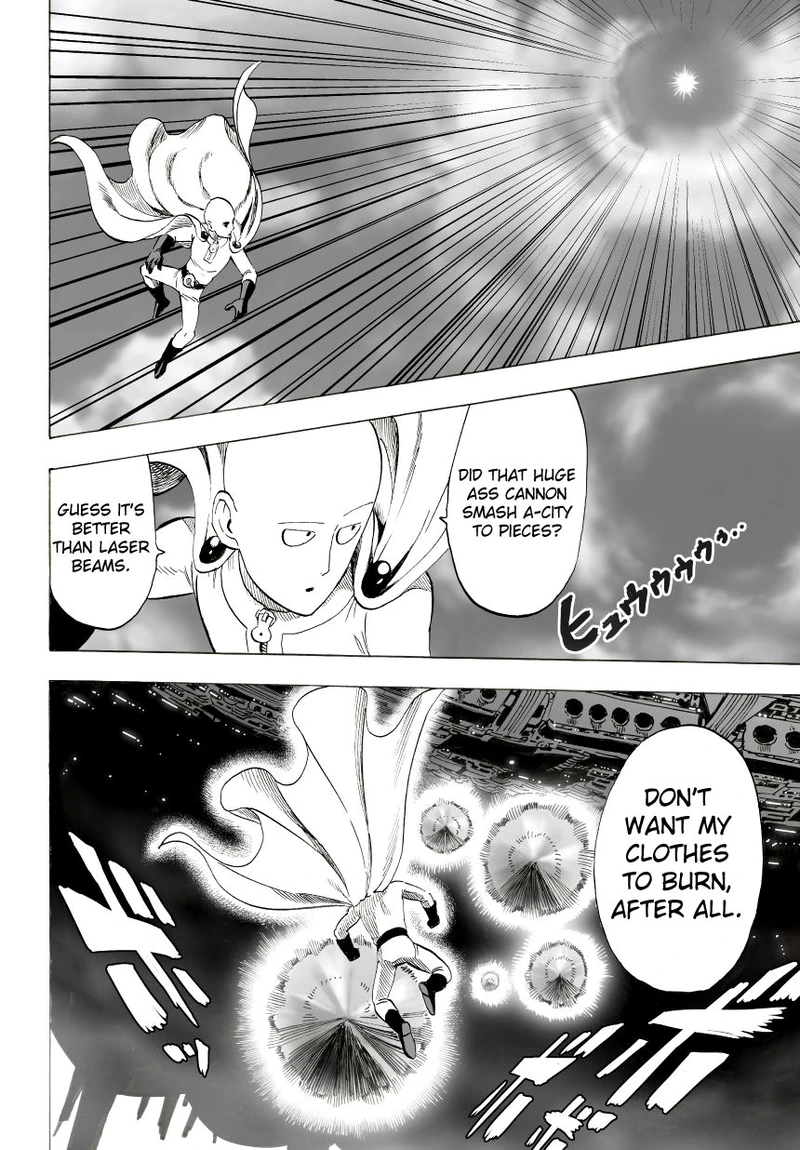 One Punch Man Manga Chapter 32 page 19 - From Space...