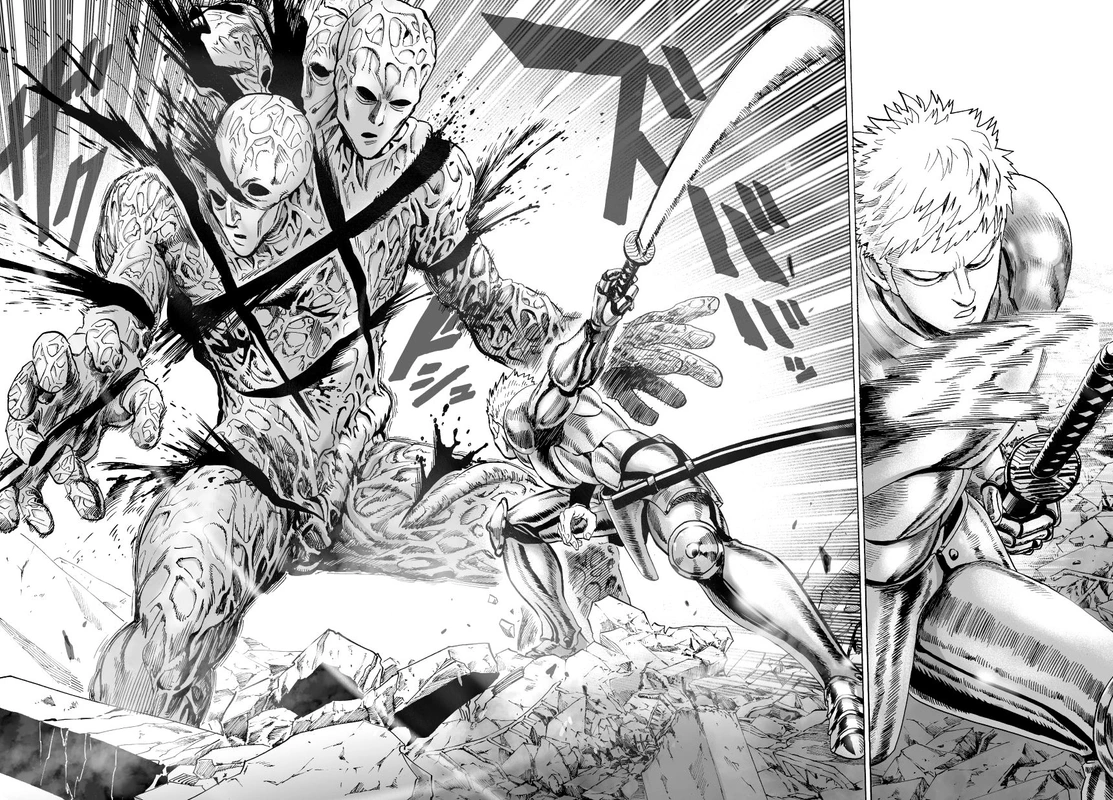 One Punch Man Manga Chapter 32 page 22 - From Space...