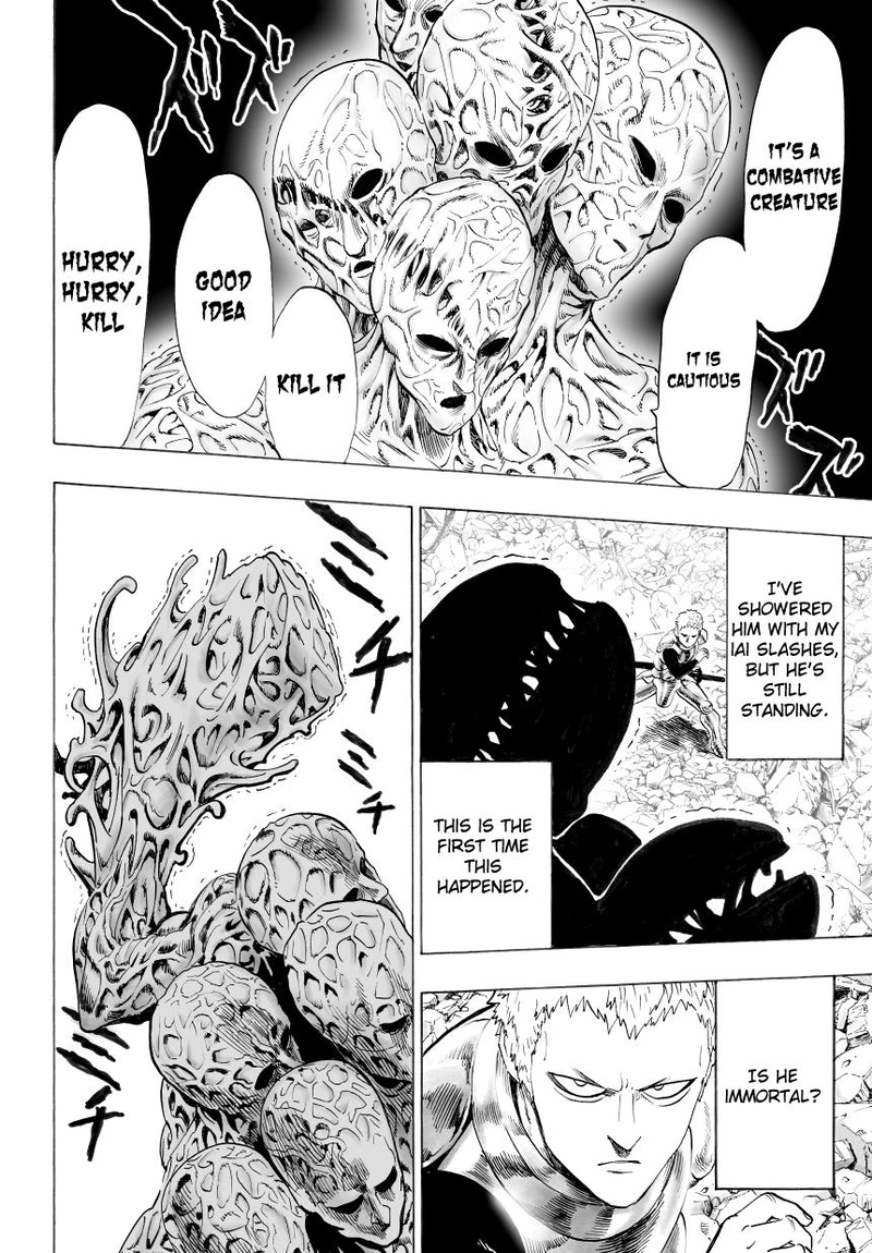 One Punch Man Manga Chapter 32 page 23 - From Space...
