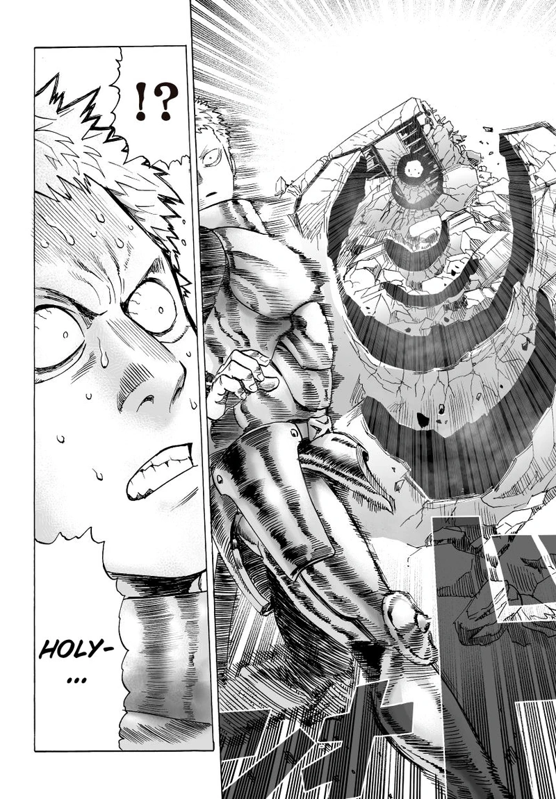 One Punch Man Manga Chapter 32 page 25 - From Space...