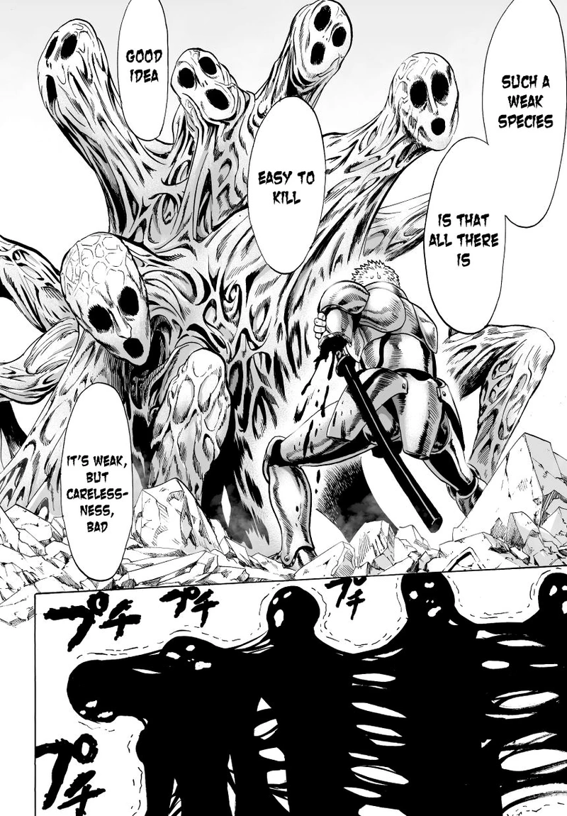 One Punch Man Manga Chapter 32 page 27 - From Space...