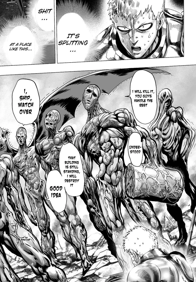 One Punch Man Manga Chapter 32 page 28 - From Space...